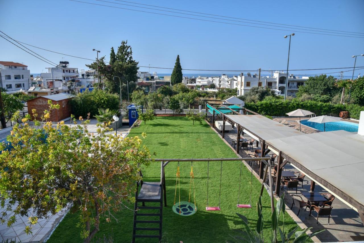 Iraklis Apartments Stalida Exterior foto