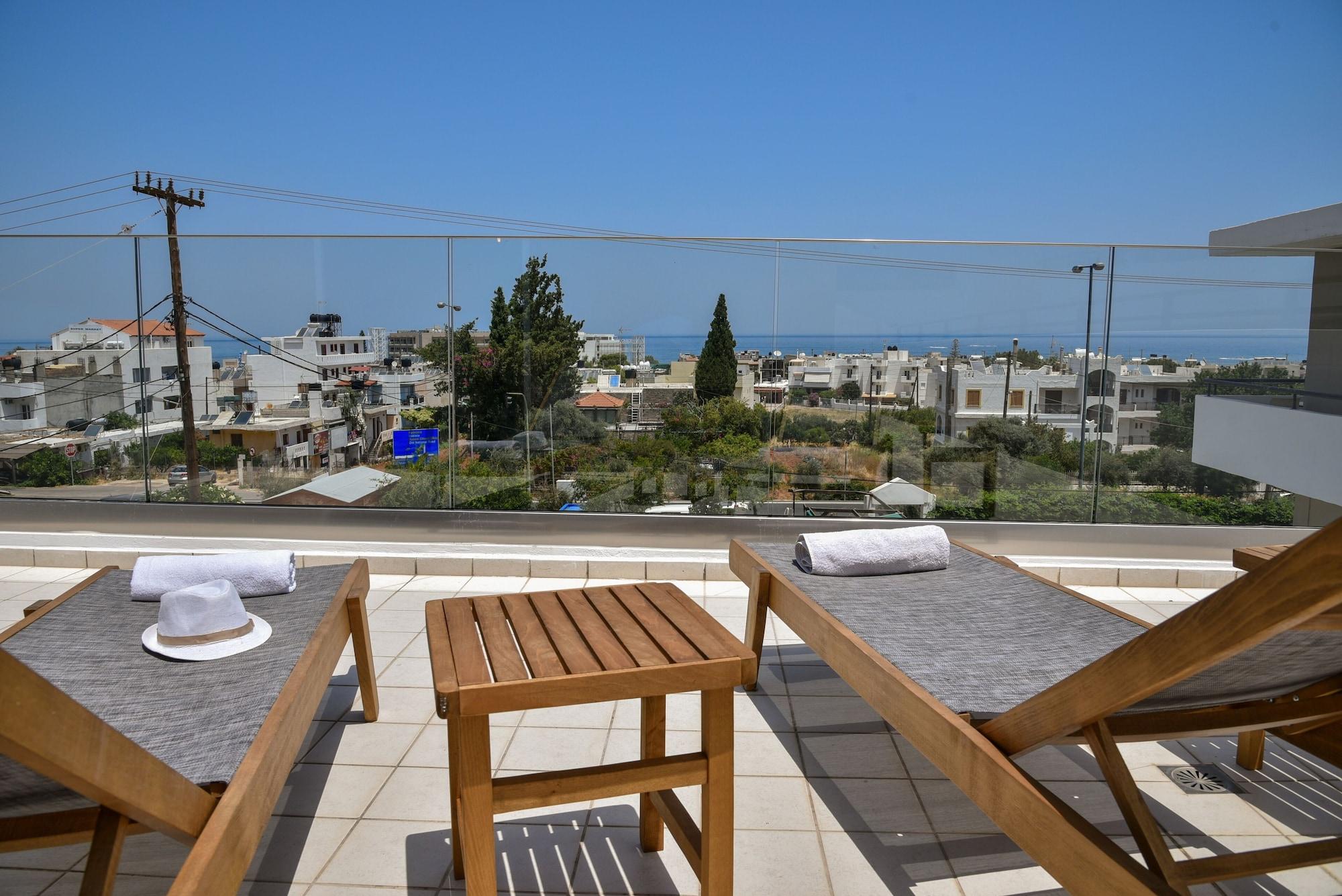 Iraklis Apartments Stalida Exterior foto