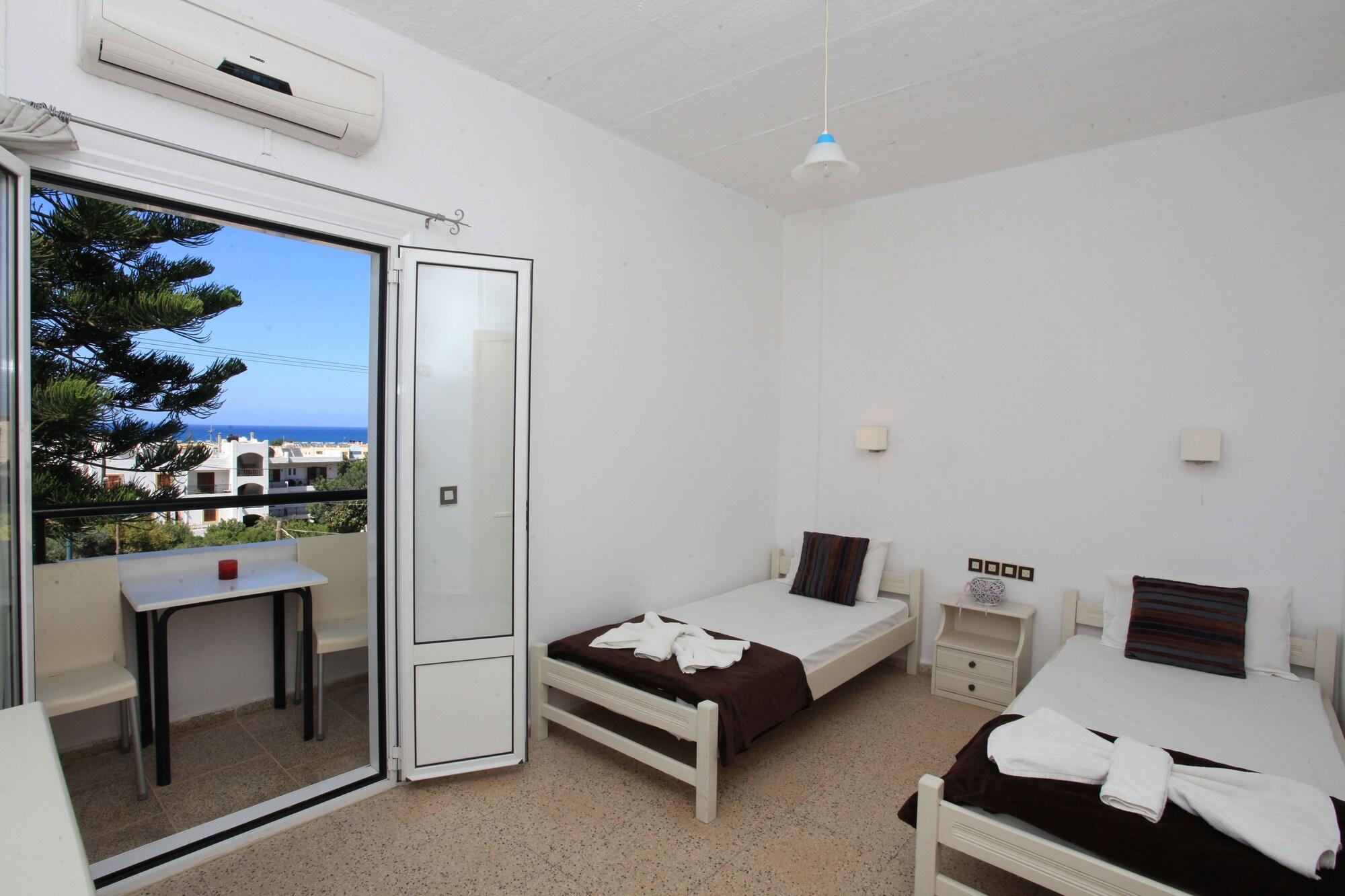 Iraklis Apartments Stalida Exterior foto