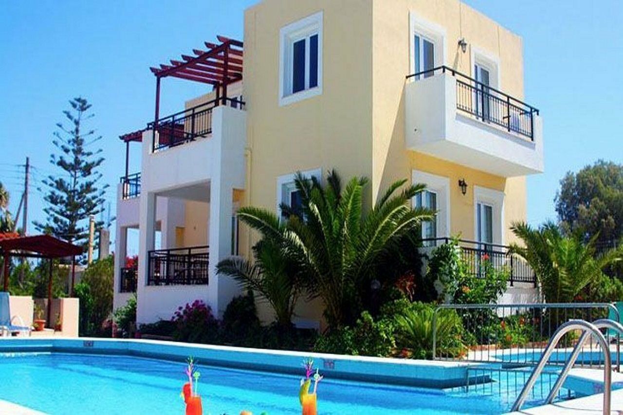 Iraklis Apartments Stalida Exterior foto